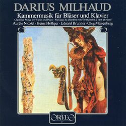 Cover of Milhaud: Chamber Music for Winds & Piano
