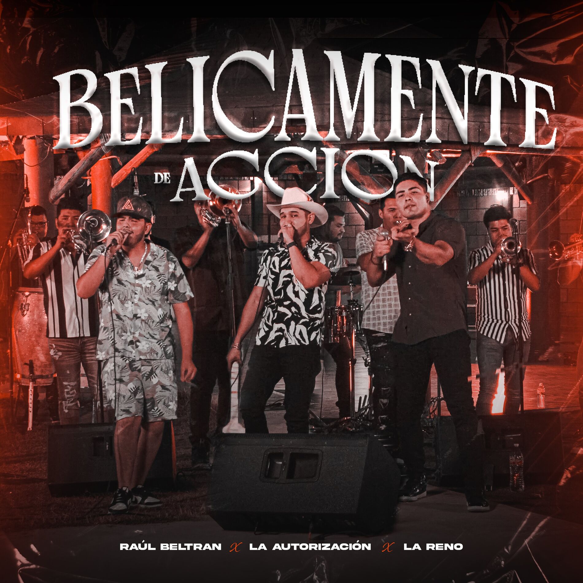Album cover of Bélicamente De Acción (Versión Banda - En Vivo)