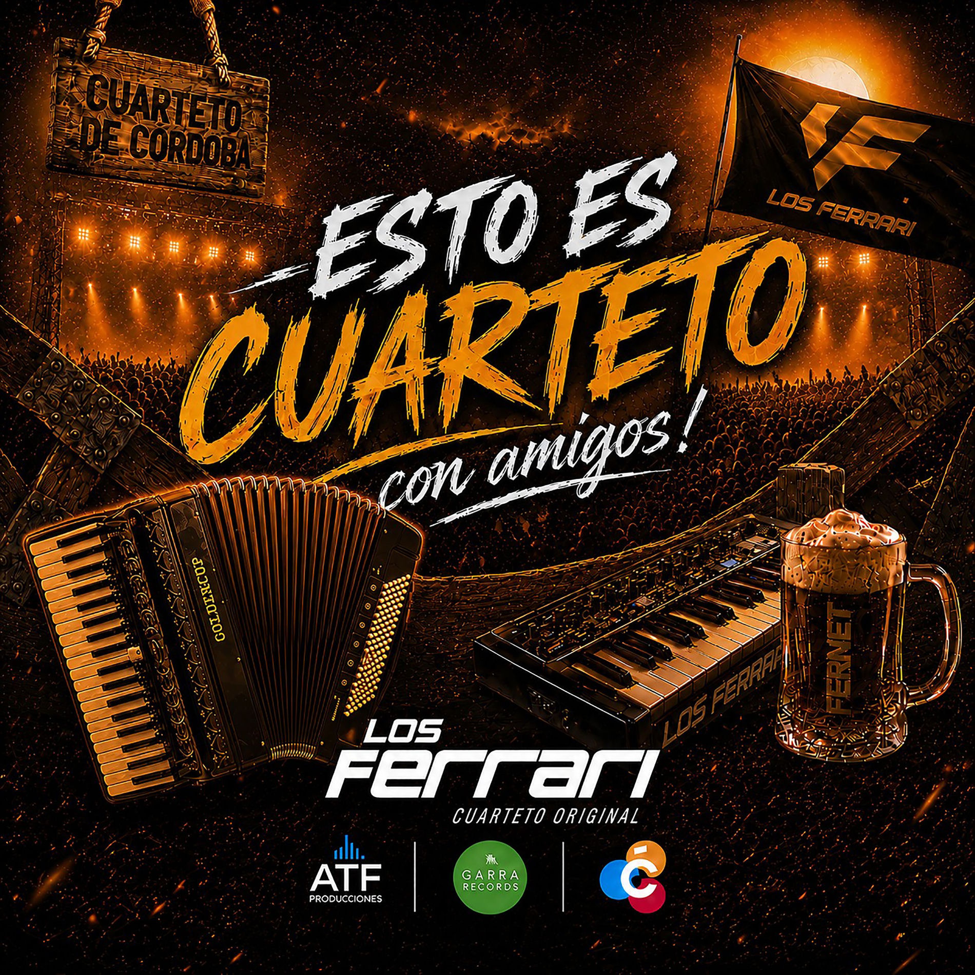 Album cover of Esto Es Cuarteto (feat. La Pepa Brizuela, Fernando Bladys, Dani Guardia, Diego Olmos, Claudio Toledo, Poneme Vivo, Facu Gutierrez 