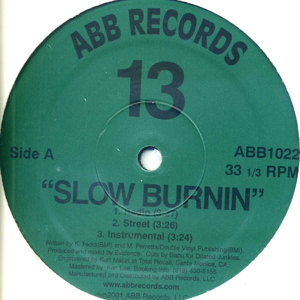 Picture of Slow Burnin/Cannibals