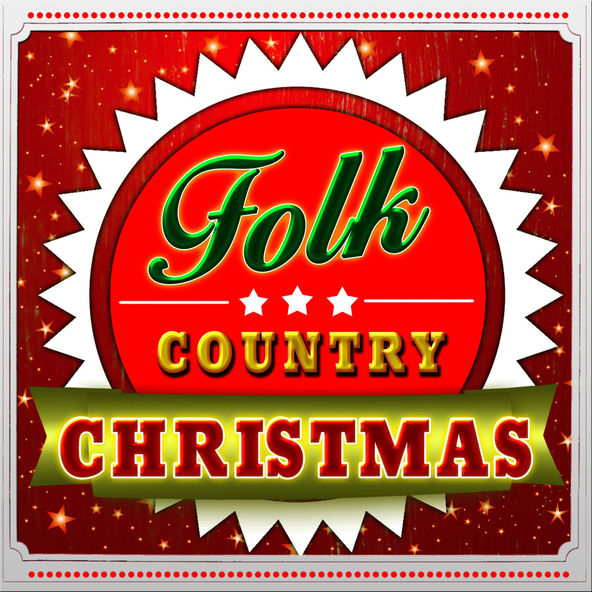 Album cover of Folk Country Christmas