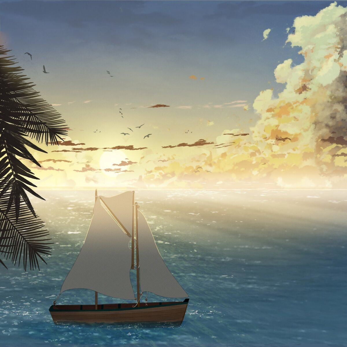 Album cover of Wandering in Peaceful Island (From Genshin Impact Golden Apple Archipelago Game)