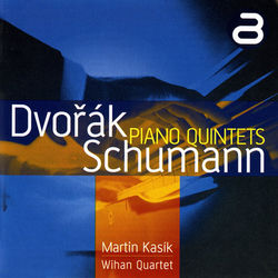 Cover of Dvorak & Schumann: Piano Quintets by undefined