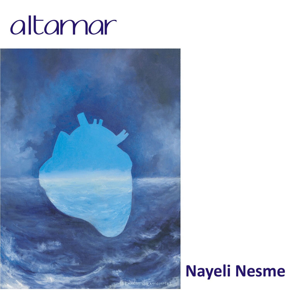 Album cover of Altamar. Nayeli Nesme