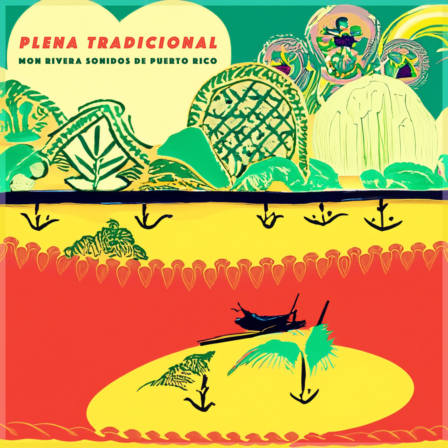 Album cover of Plena Tradicional - Mon Rivera Sonidos de Puerto Rico