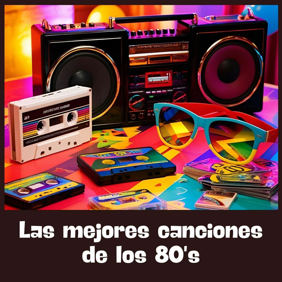 Album cover of Las mejores canciones de los 80's