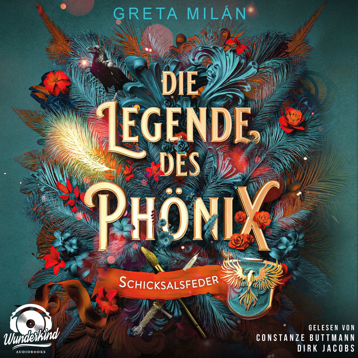 Album cover of Schicksalsfeder - Die Legende des Phönix, Band 2 (Ungekürzt)