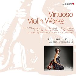 Cover of Virtuoso Violin Works