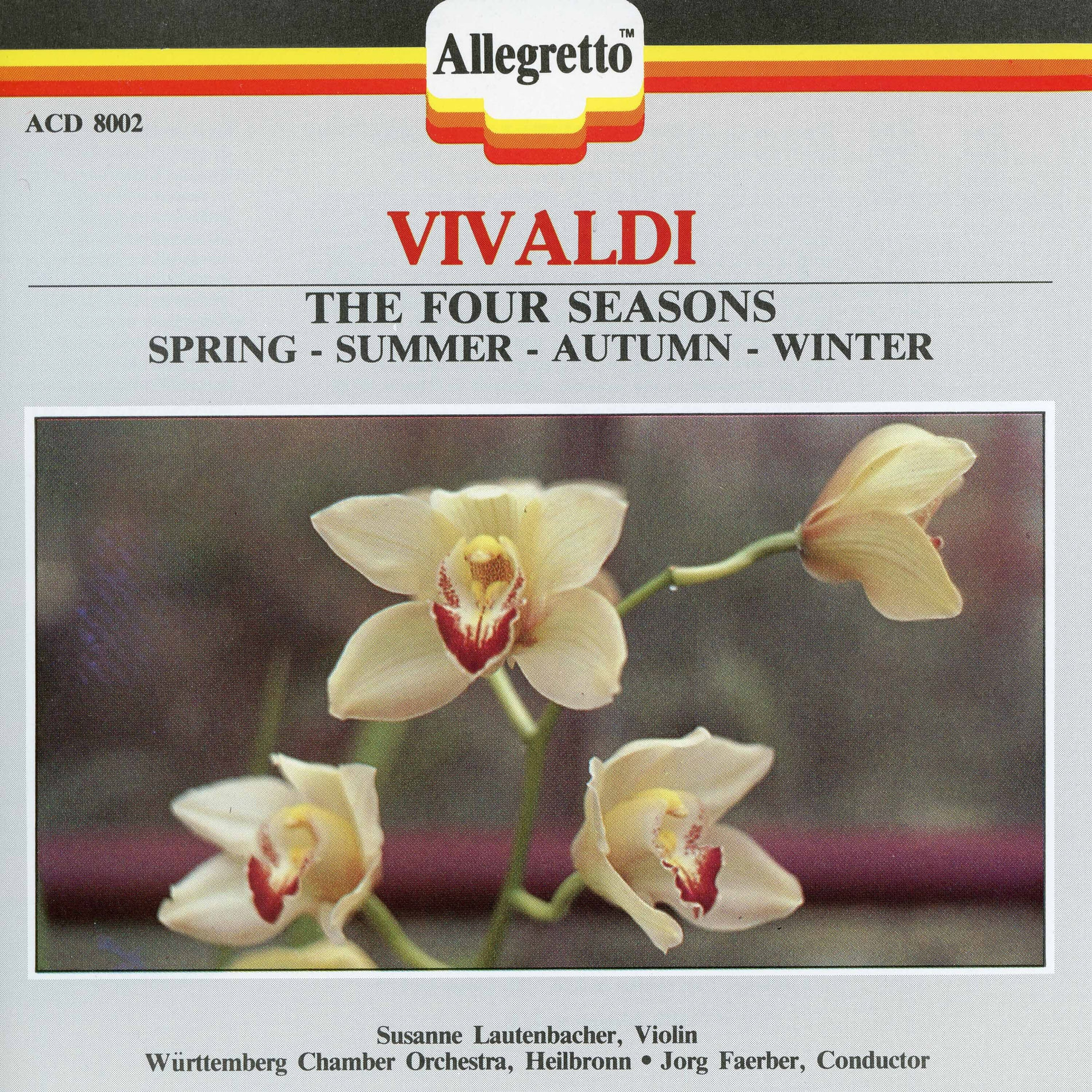 Album cover of Vivaldi: The Four Seasons, Violin Concerto in E-Flat Major & Concerto for 4 Violins in B Minor
