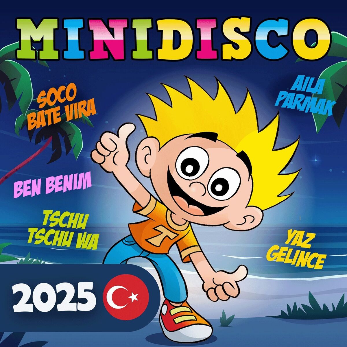 Album cover of Minidisco 2025, Türk çocuk şarkıları