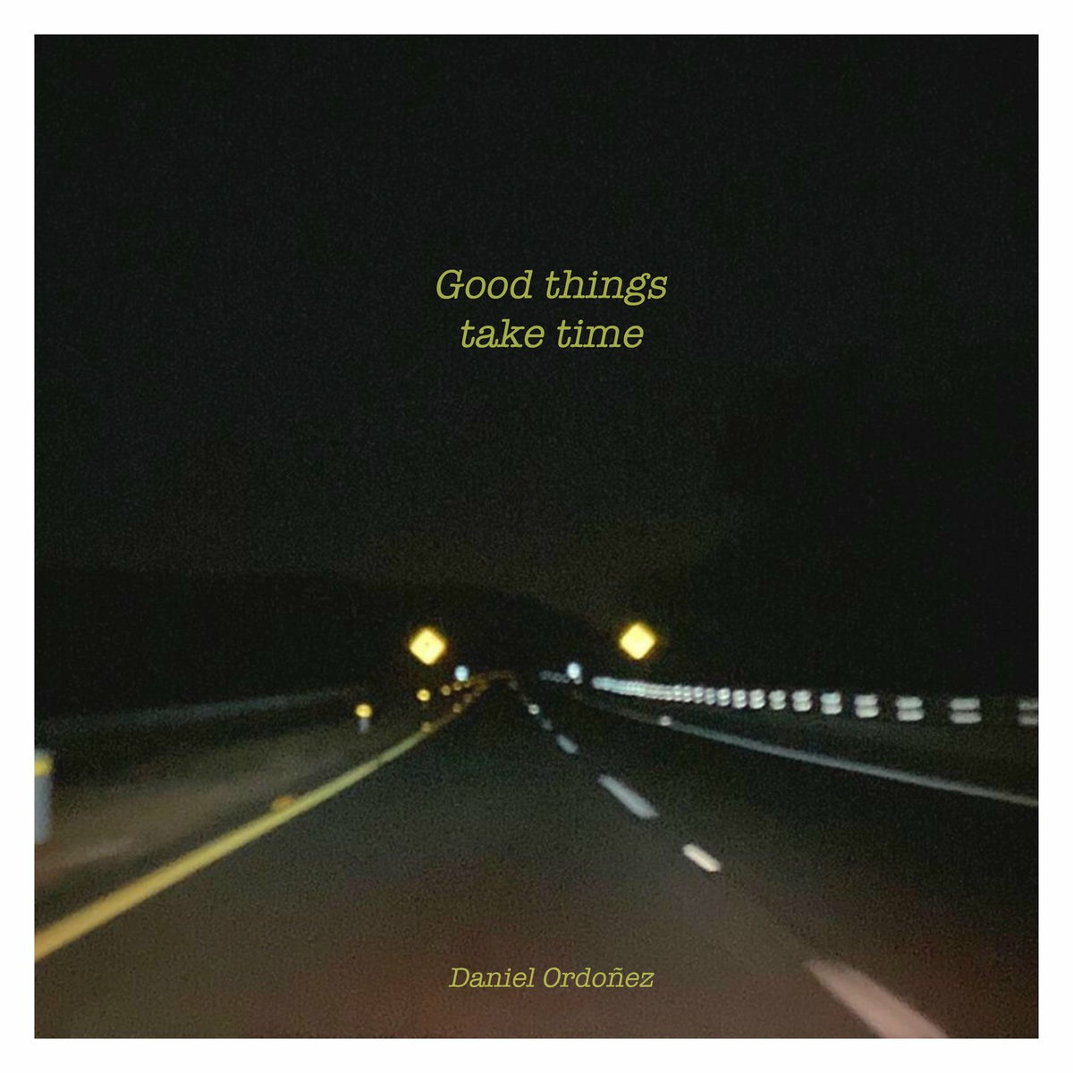 Album cover of Good things take time