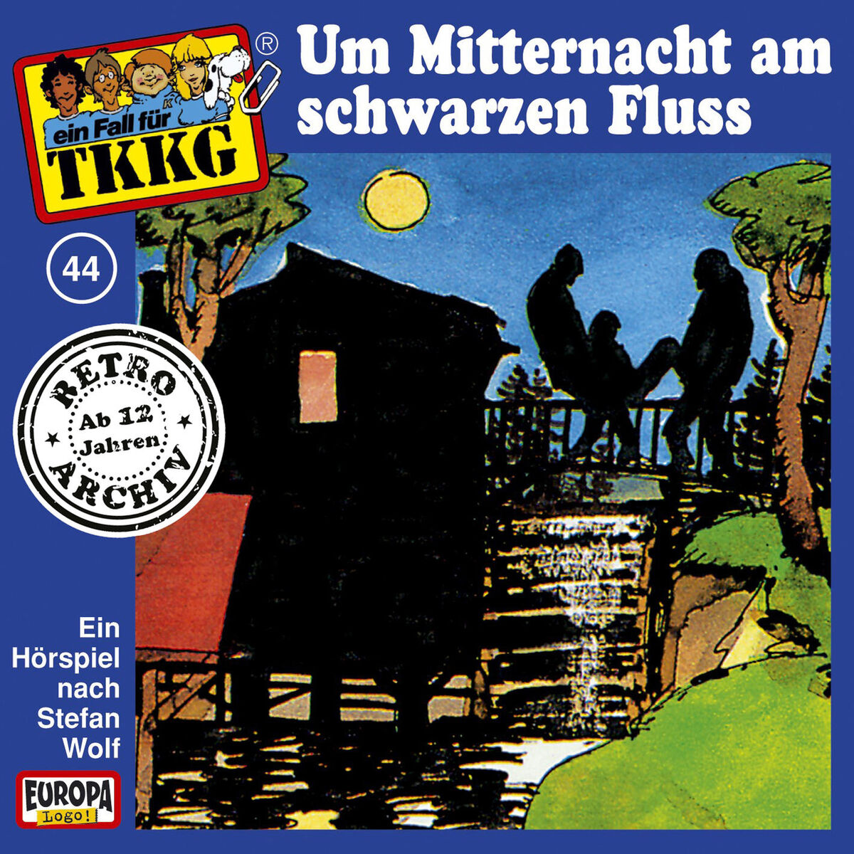 Album cover of 044 - Um Mitternacht am schwarzen Fluß