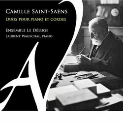 Cover of Camille Saint-Saëns: Duos pour piano et cordes