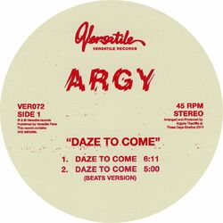 Cover of Daze to Come Ep