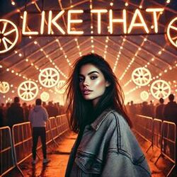 Cover of Like That (TECHNO SPED UP)