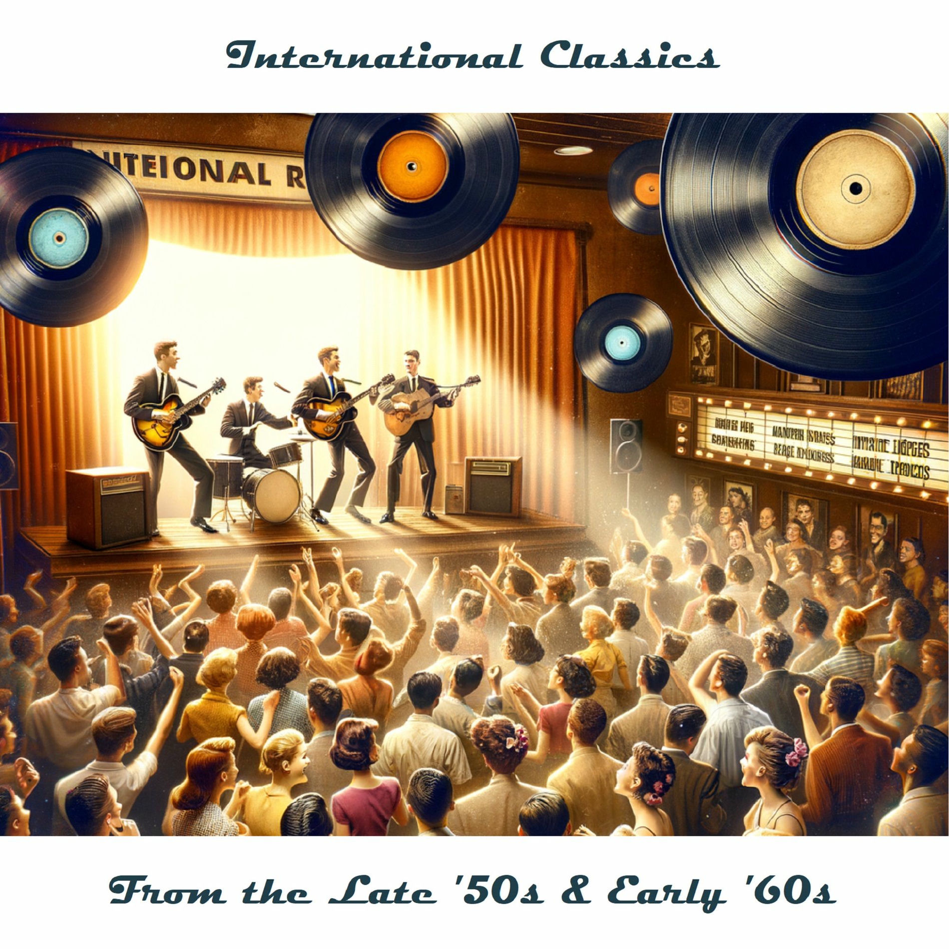 Album cover of International Classics from the Late '50s & Early '60s