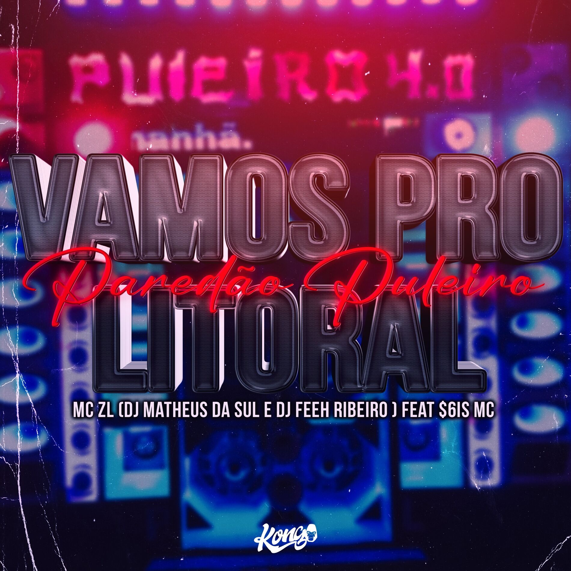 Album cover of Vamos pro Litoral - Paredão Puleiro