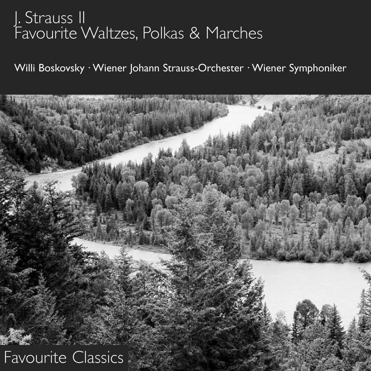 Album cover of J. Strauss II - The Blue Danube