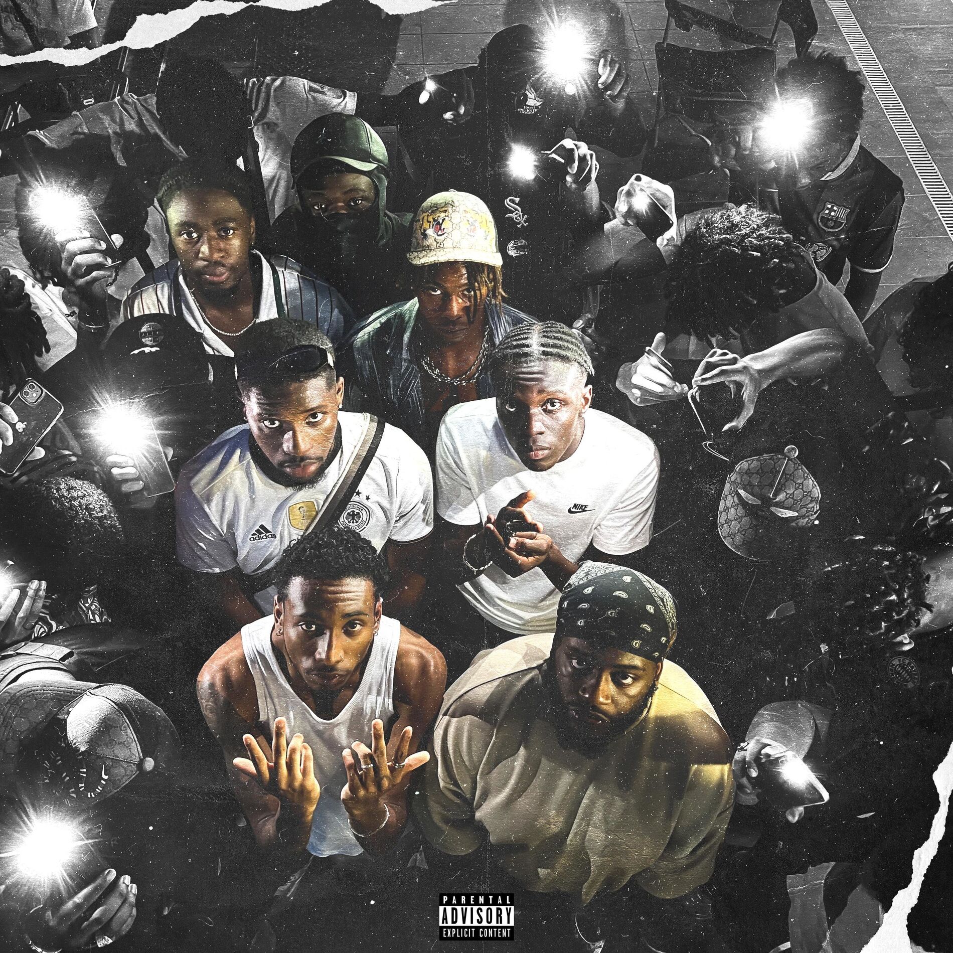 Album cover of Papier (feat. Blk D, Billy Kay, Dyjor, Rty Moka, Bastos & Stpx)