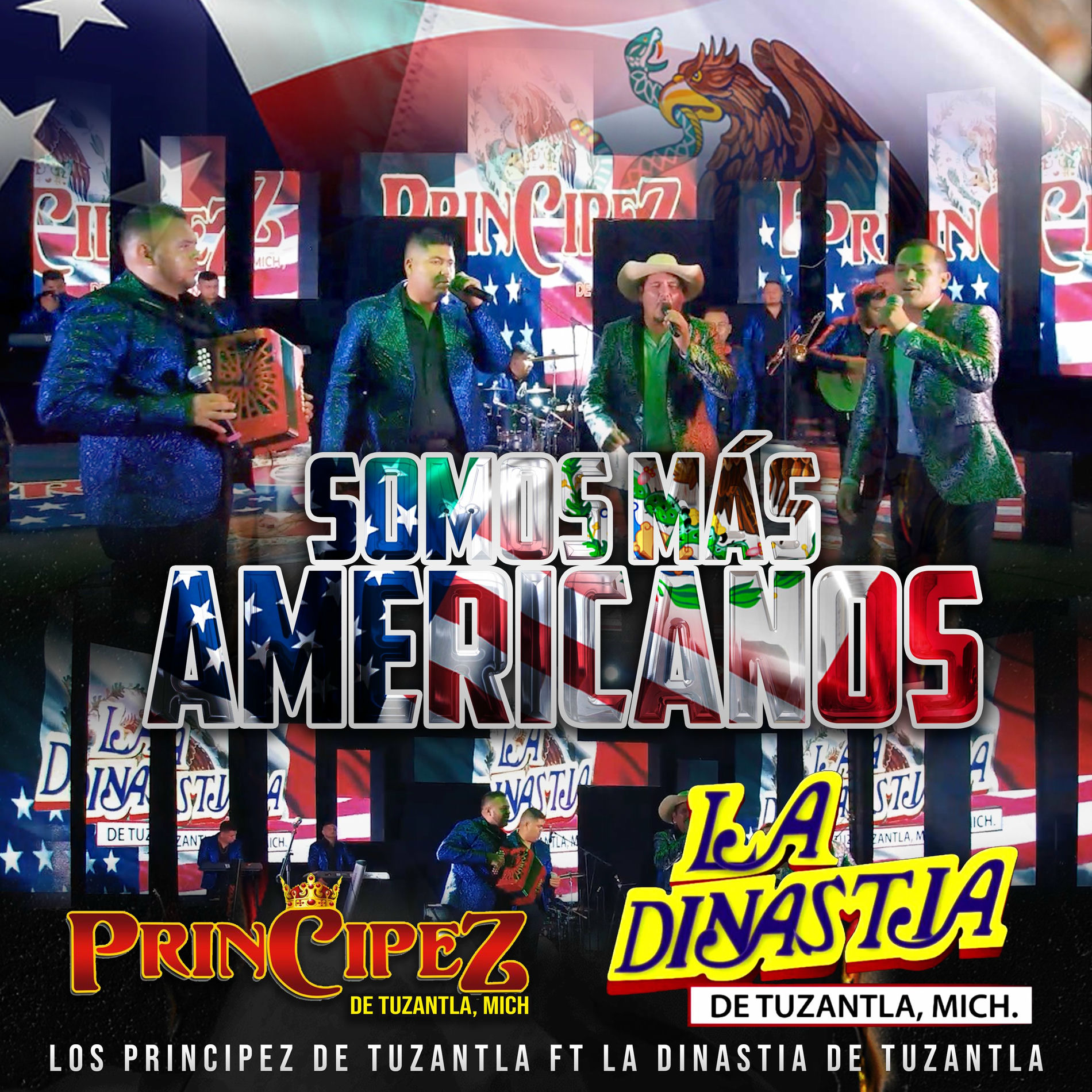 Album cover of Somos Más Americanos (En Vivo)