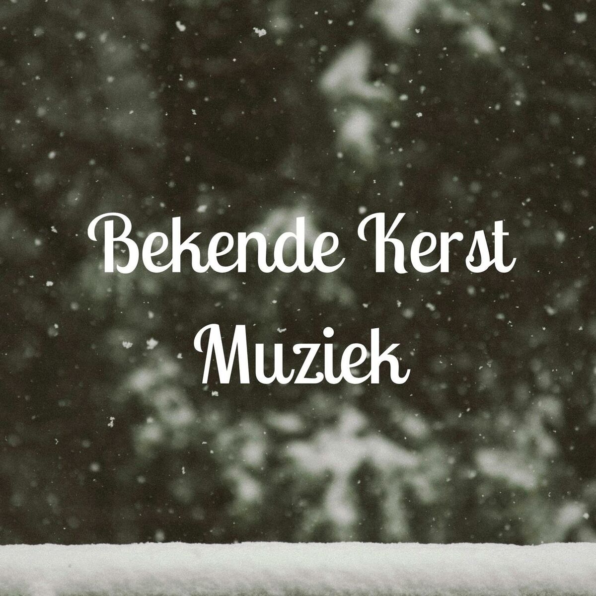 Album cover of Bekende Kerst Muziek