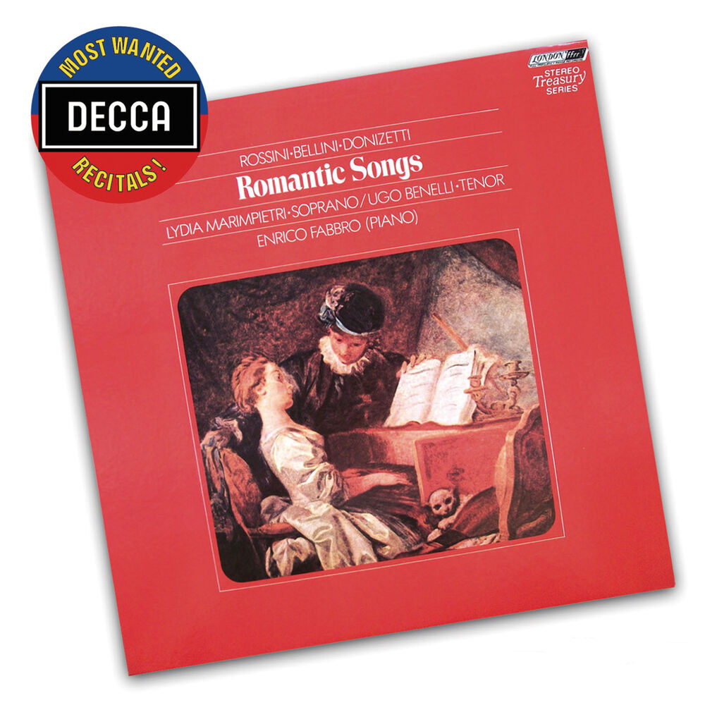 Picture of Romantic Songs By Rossini, Bellini & Donizetti