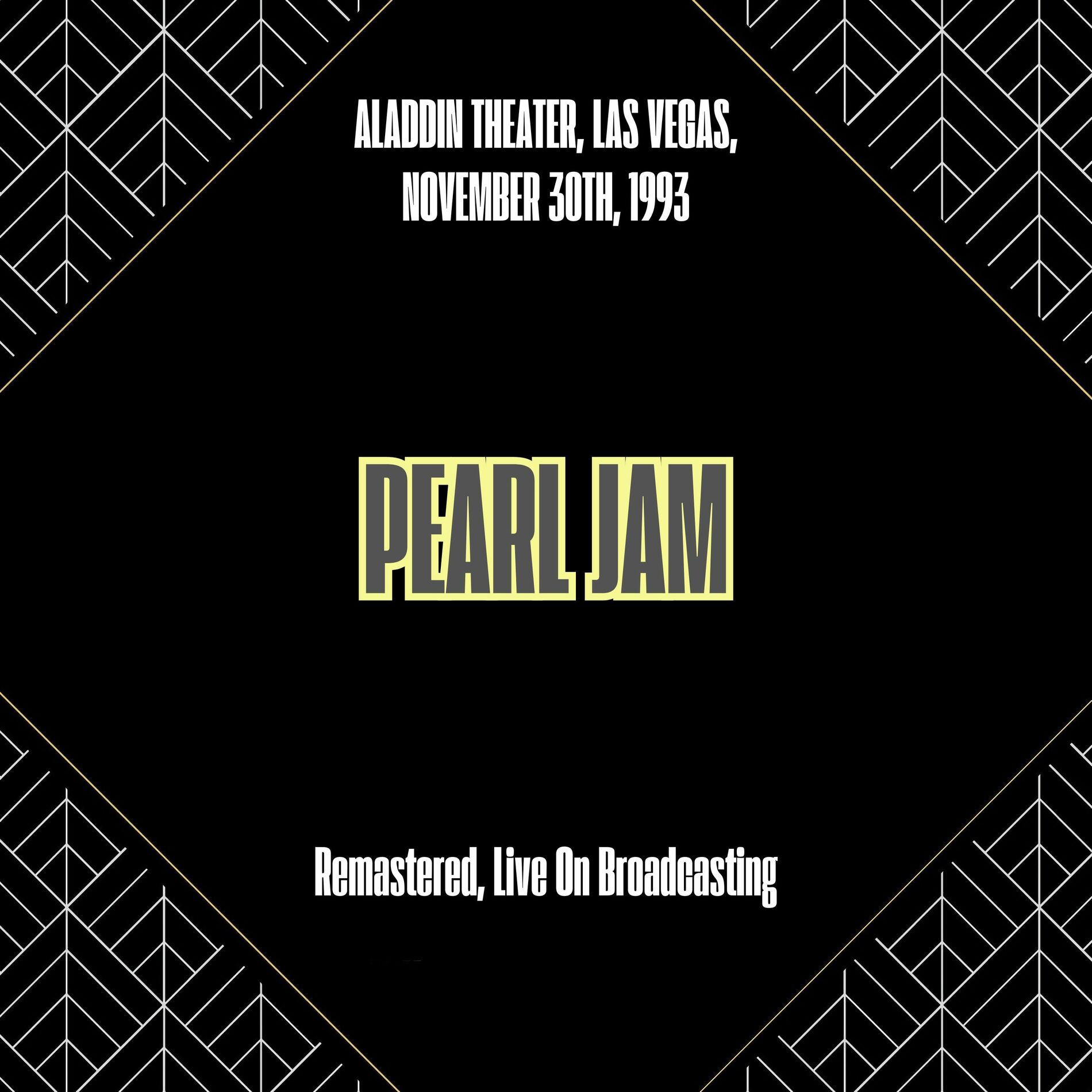 Album cover of Aladdin Theater, Las Vegas, November 30th, 1993 (Remastered, Live On Broadcasting)