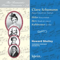 Cover of Clara Schumann: Piano Concerto & Works by Hiller, Herz & Kalkbrenner (Hyperion Romantic Piano Concerto 78)