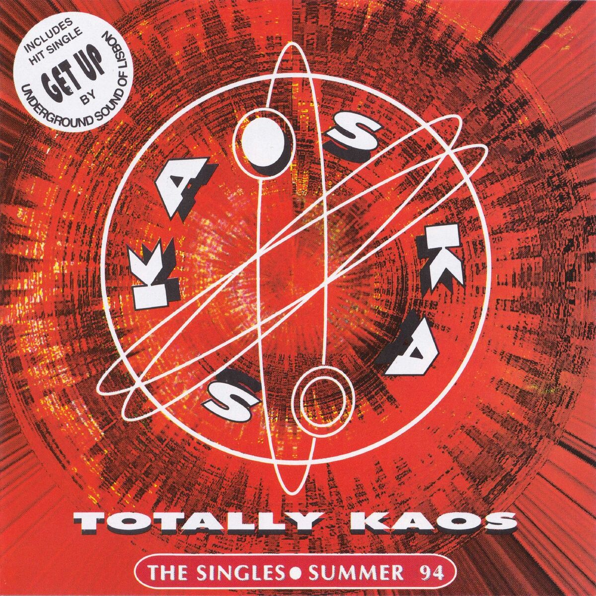 Album cover of Totally Kaos - The Singles Summer 94