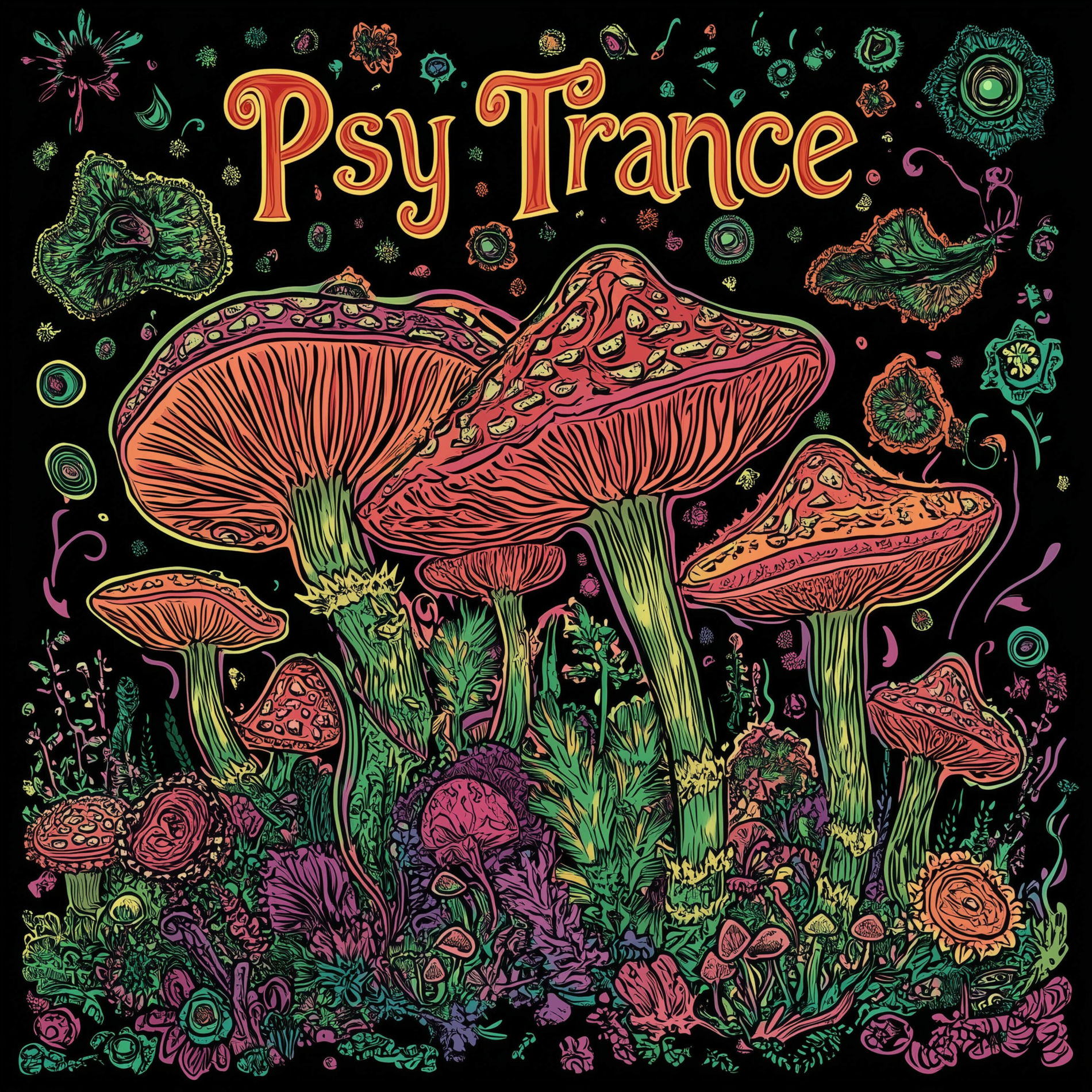 Album cover of Electric Shroomwave