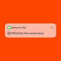 FREUD [for the mama's boy]