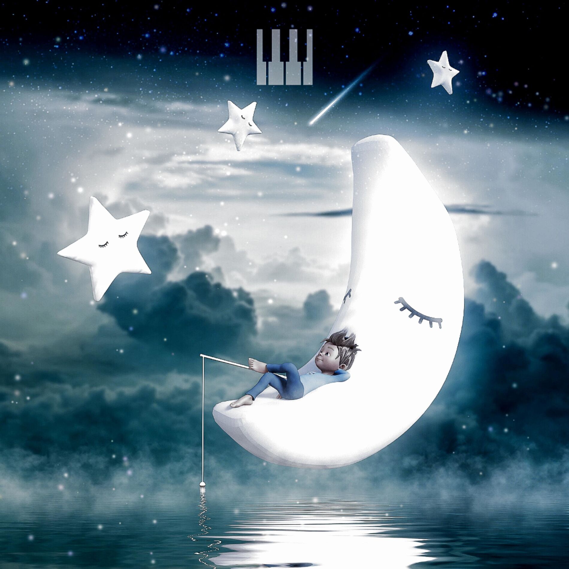 Album cover of Rivers and Stars (feat. Nathan Kawanishi)