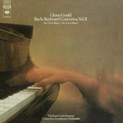 Cover of Bach: Keyboard Concertos Nos. 2 & 4, BWV 1053 & 1055 (Gould Remastered)
