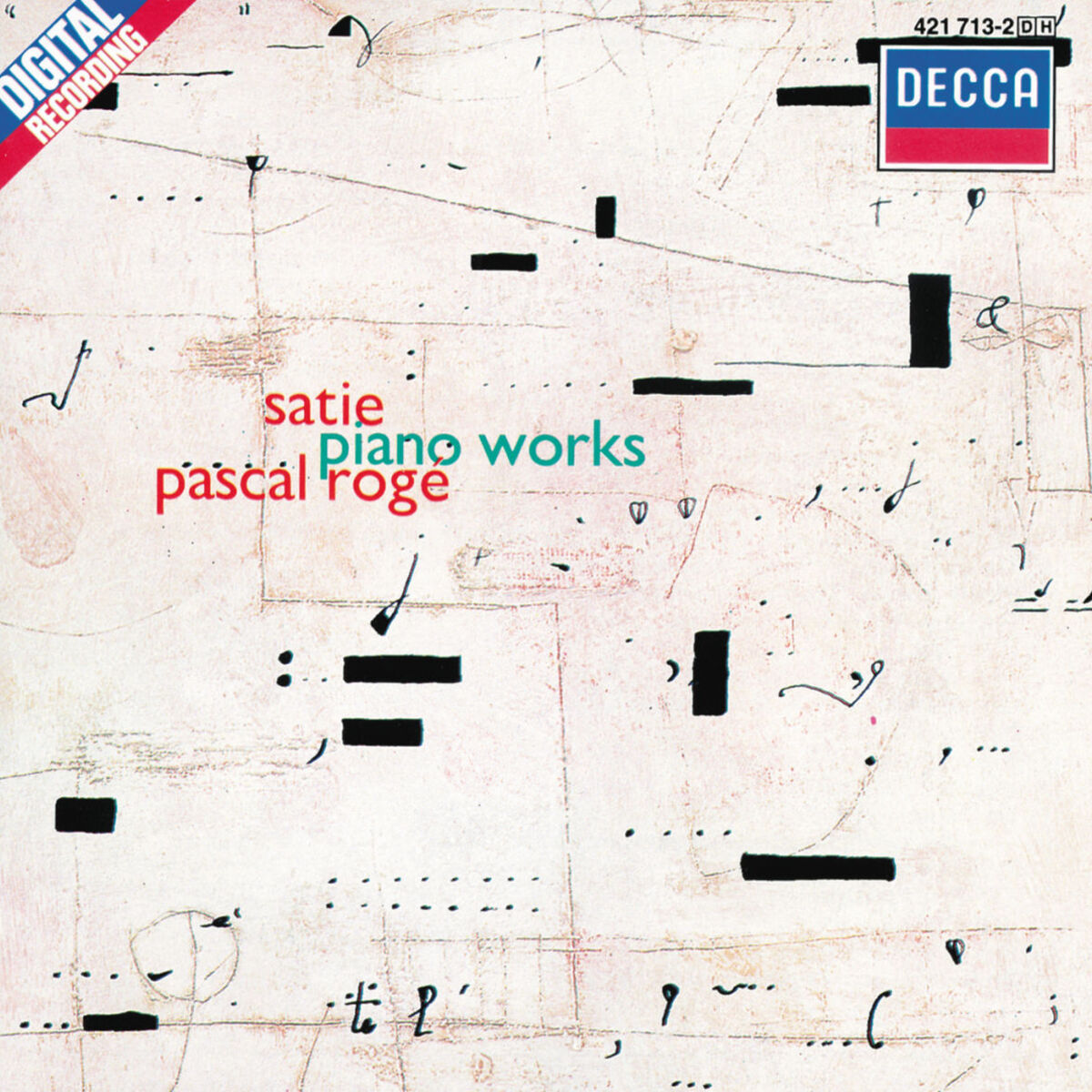 Album cover of Satie: Piano Works