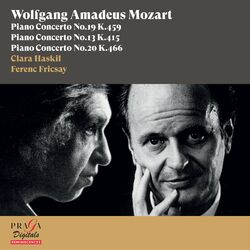 Cover of Wolfgang Amadeus Mozart: Piano Concertos No. 19, K. 459, No. 13 K. 415 & No. 20 K. 466