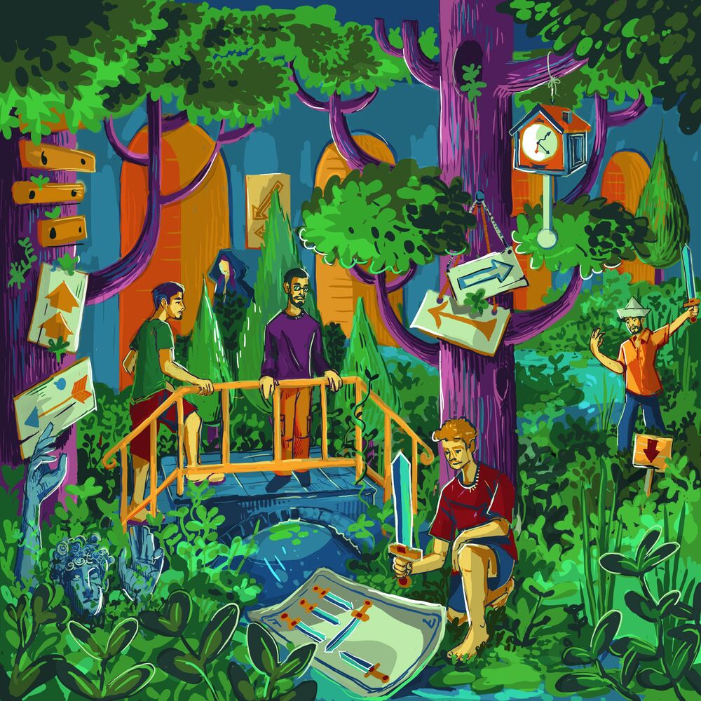Picture of El Jardín de los Senderos Que Se Bifurcan