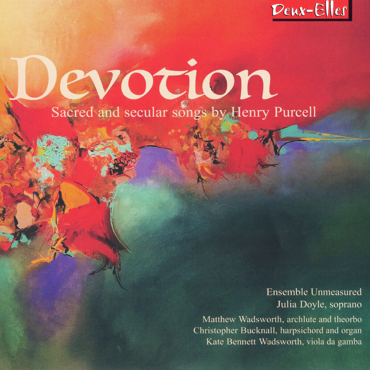 Album cover of Devotion: Sacred and Secular Songs by Henry Purcell