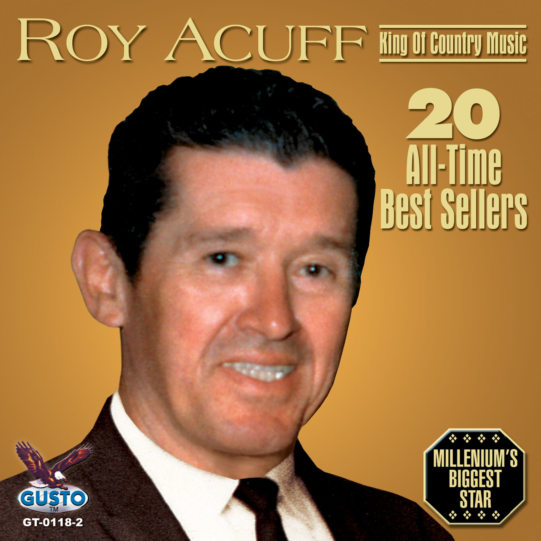 Album cover of King Of Country Music - 20 All-Time Best Sellers