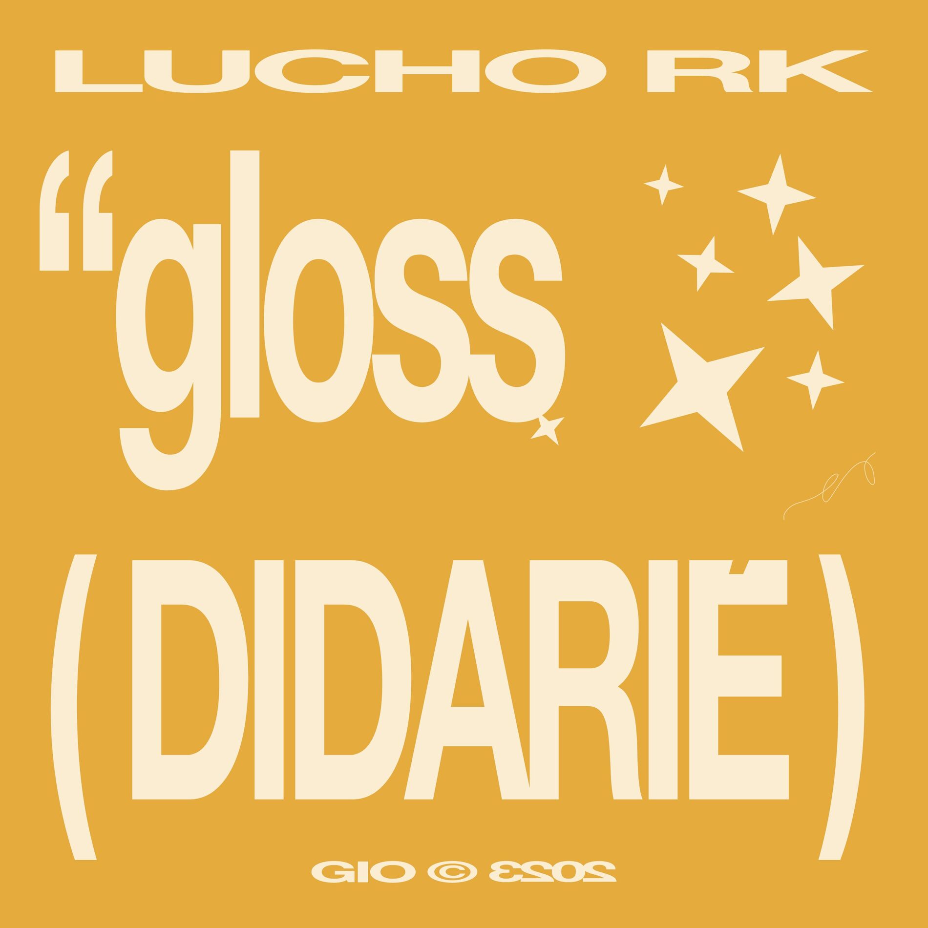Album cover of GLOSS (DIDARIE)