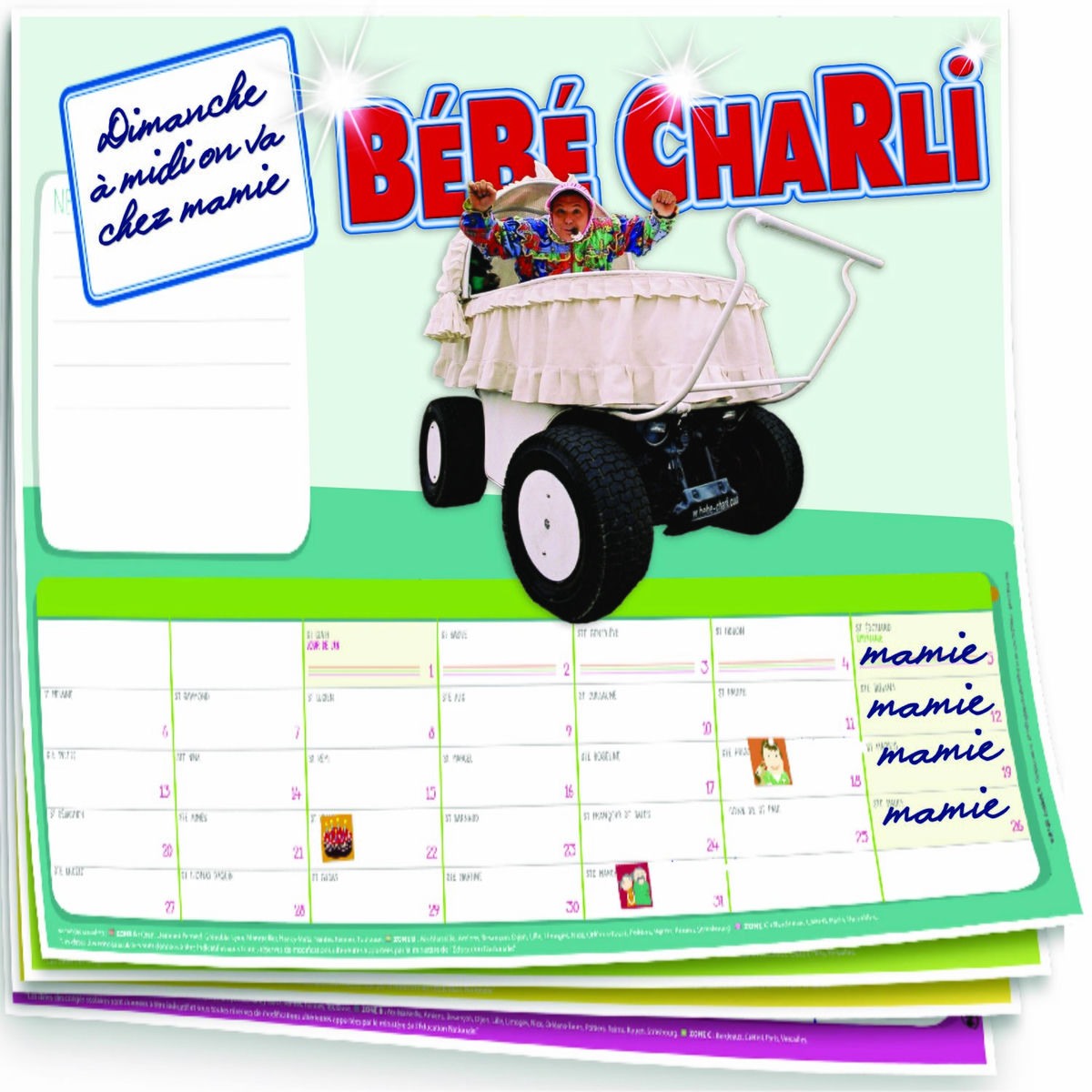 Album cover of Dimanche à midi on va chez mamie