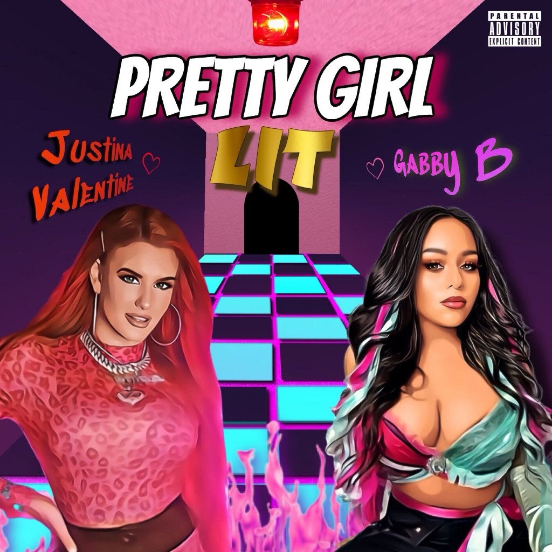 Album cover of Pretty Girl Lit (feat. Justina Valentine)