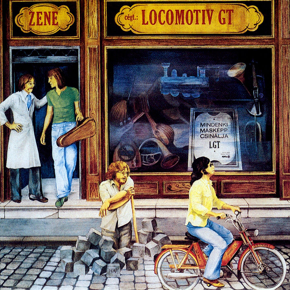 Locomotiv GT – Jóbarátok Vagyunk borító