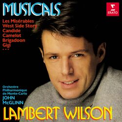 Cover of Musicals: Les misérables, West Side Story, Candide, Camelot, Brigadoon, Gigi...