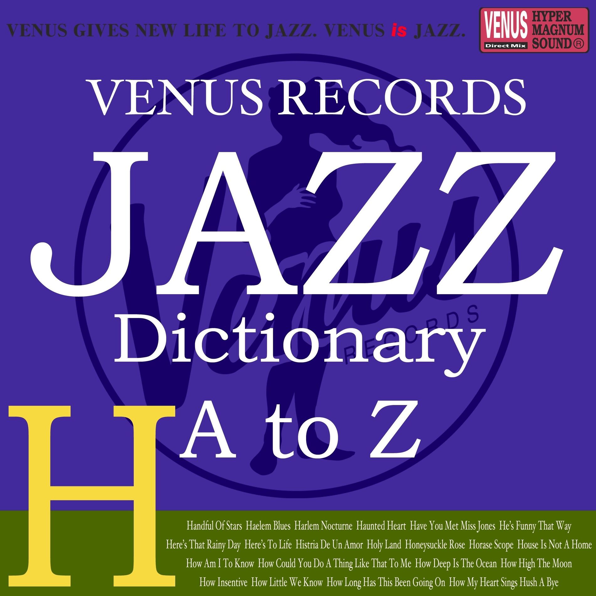 Album cover of Jazz Dictionary H