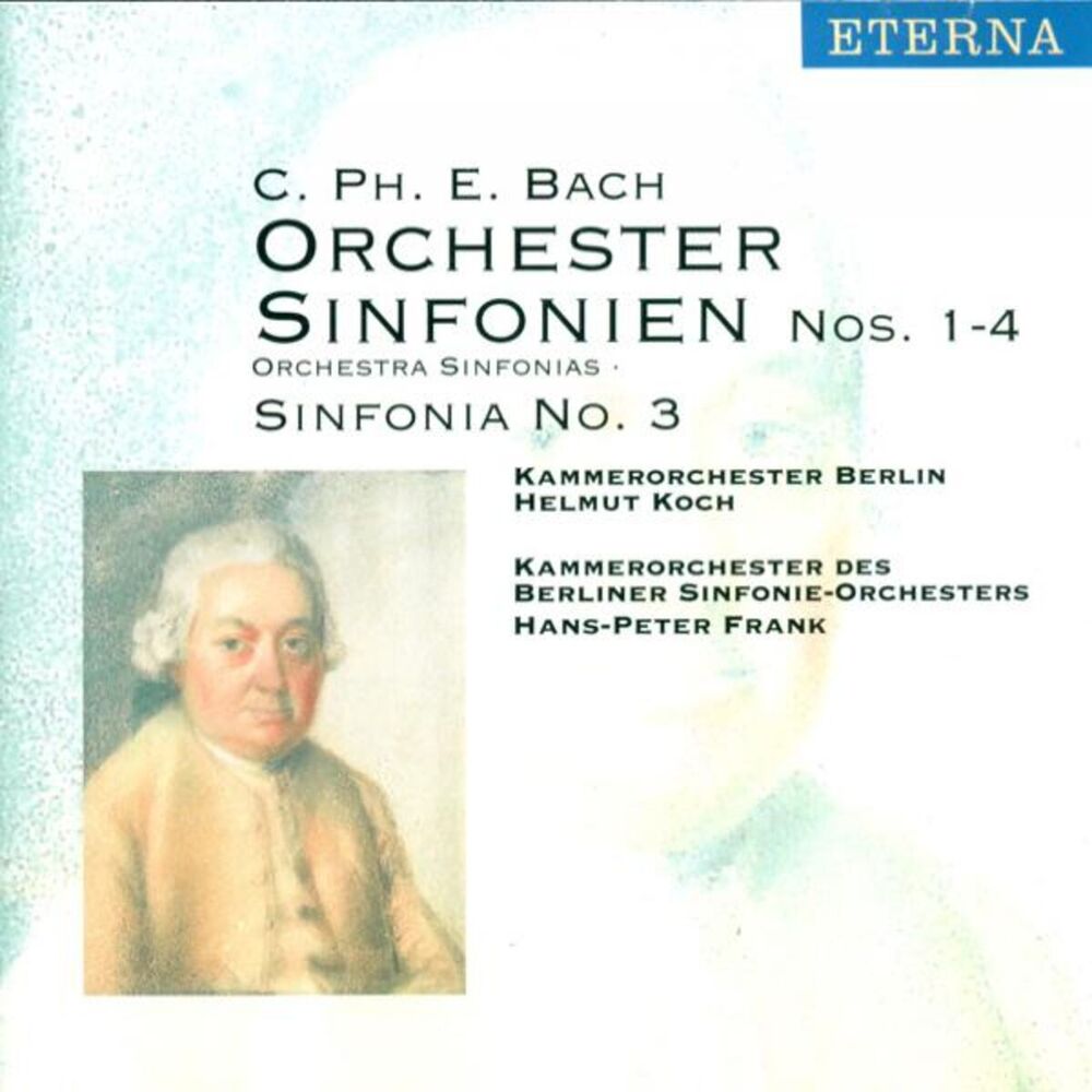 Picture of Bach: Sinfonias Wq. 182 & 183