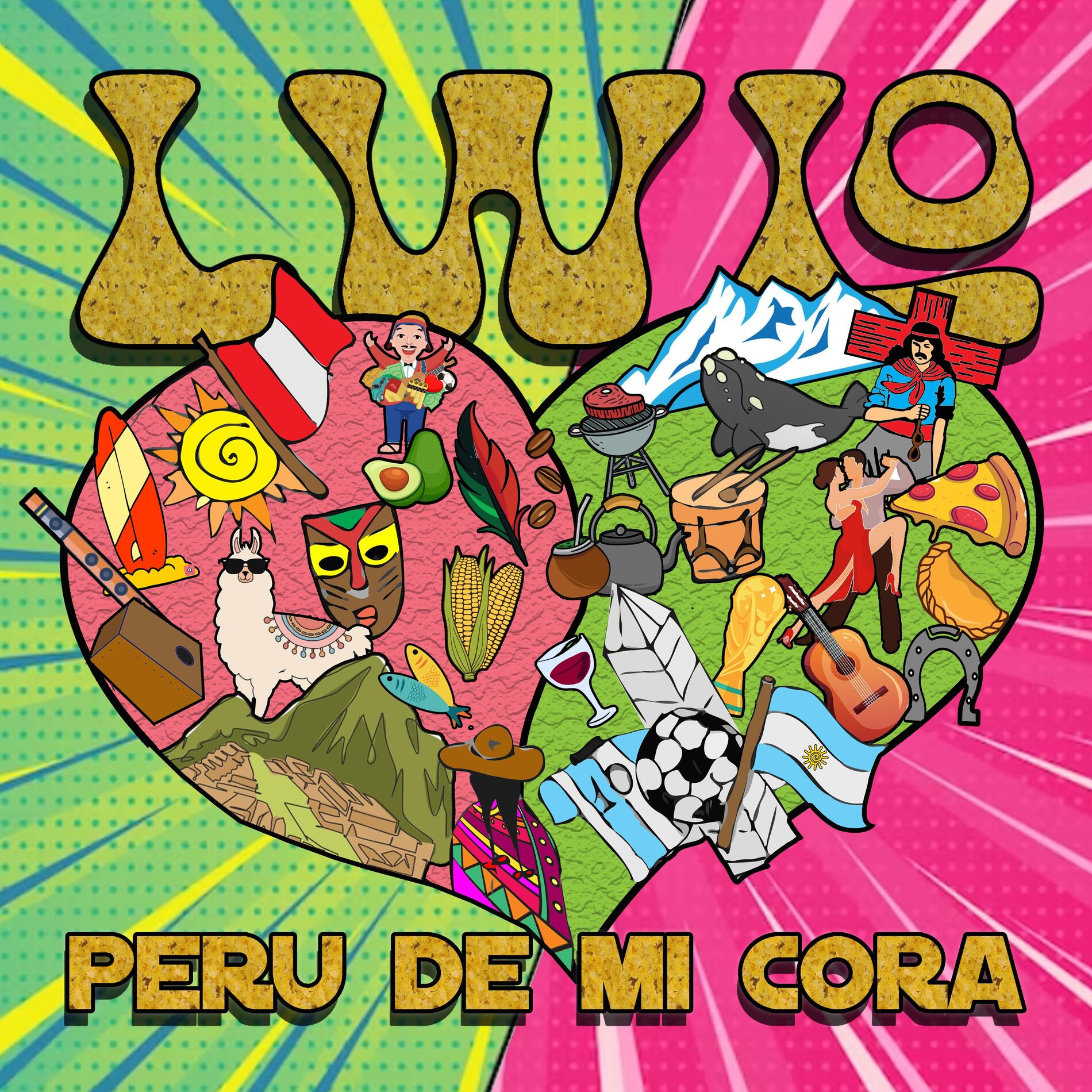 Album cover of Perú de mi cora