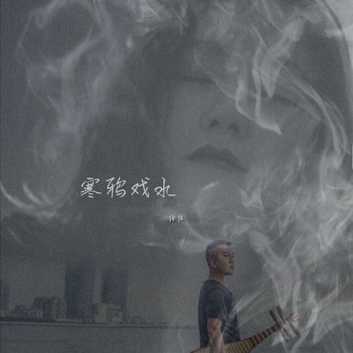 寒鸦戏水
