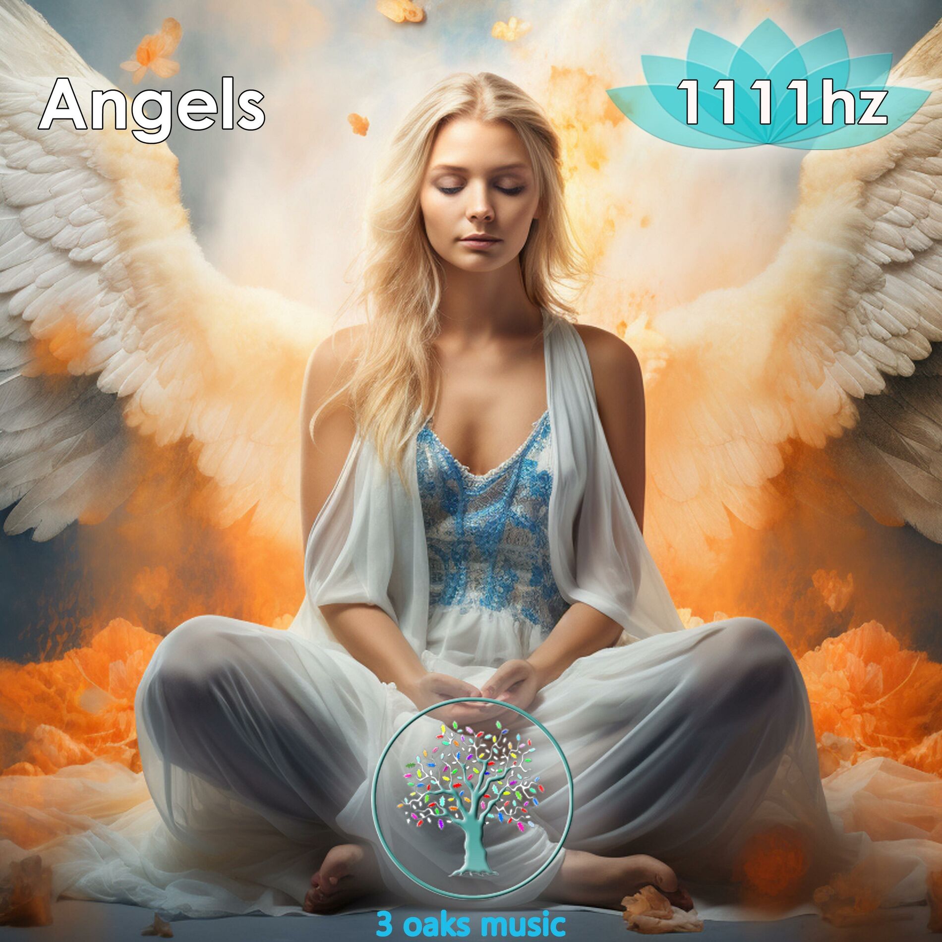 Album cover of Talk to your guardian angel (Angels 1111hz)