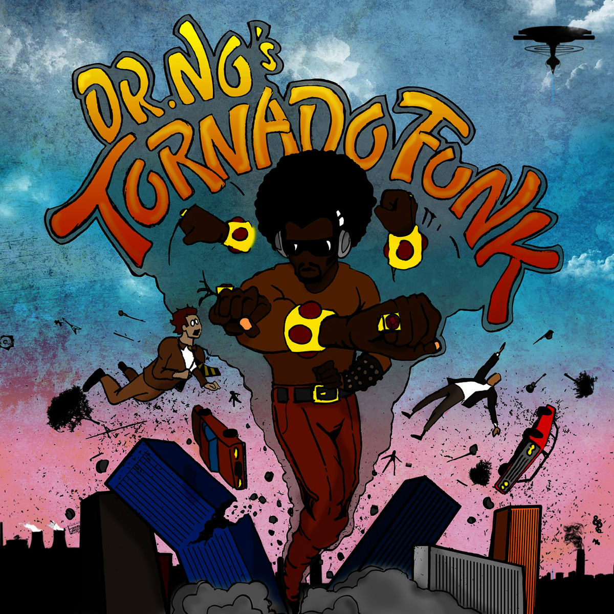 Album cover of Dr. No's Kali Tornado Funk
