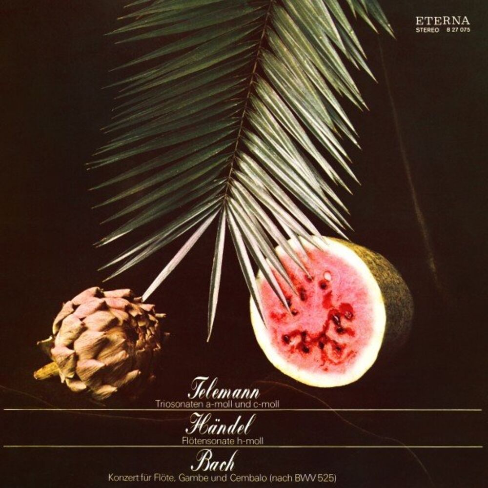 Picture of Telemann: Triosonaten / Händel: Flötensonate / Bach: Konzert für Flöte, Gambe und Cembalo